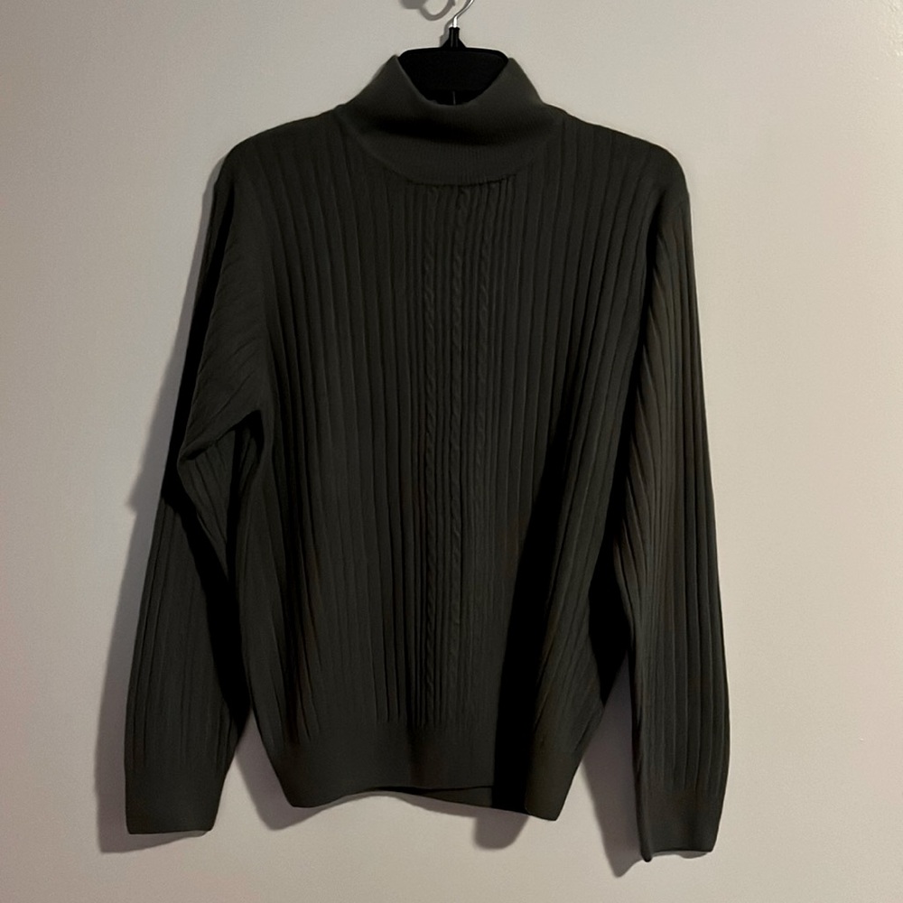Casual Corner Grey Turtleneck Sweater